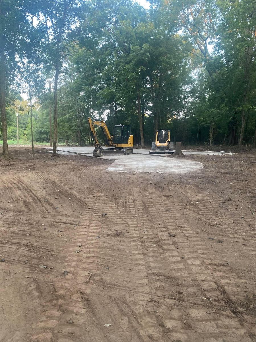 Construction for Daniel's Dumpsters & Land Improvements in Monroe, LA