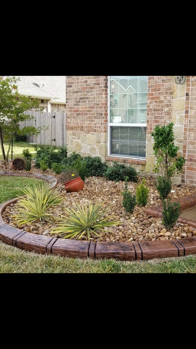Landscaping for Texas Curb N Borders in Houston, TX