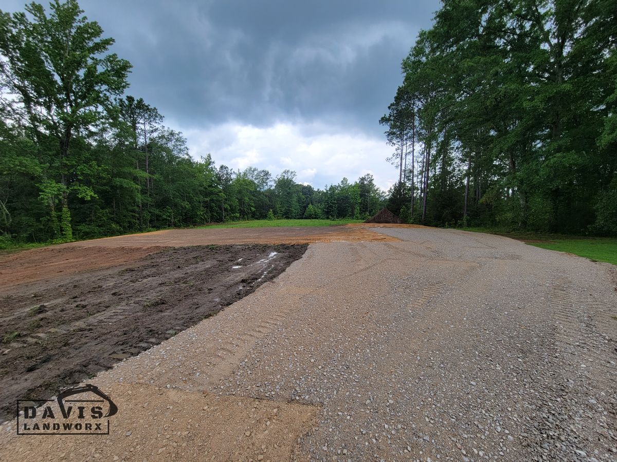 Dirt Work for Davis Landworx in Clanton,  AL