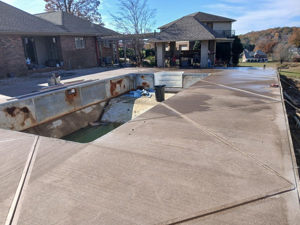 Concrete for Prater's Custom Concrete in Corbin, KY