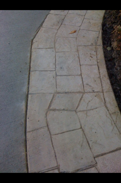 Concrete Resurfacing for Texas Curb N Borders in Houston, TX