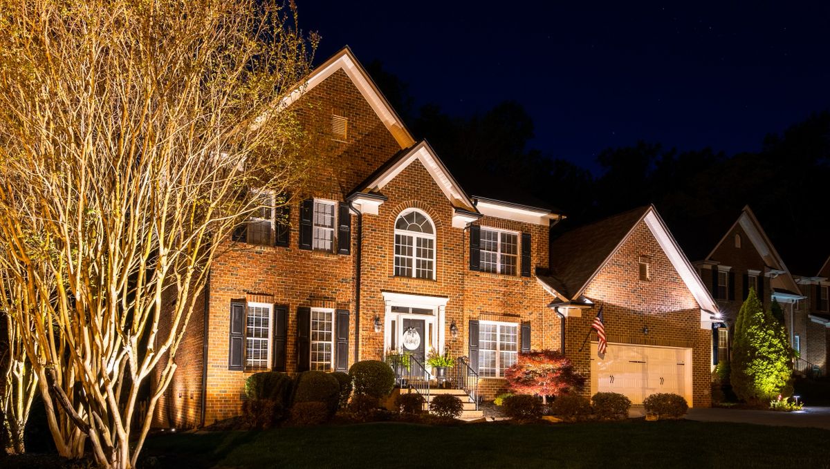 Outdoor Lighting Design and Installation for Malboeuf Landscaping, Inc in Kernersville, NC