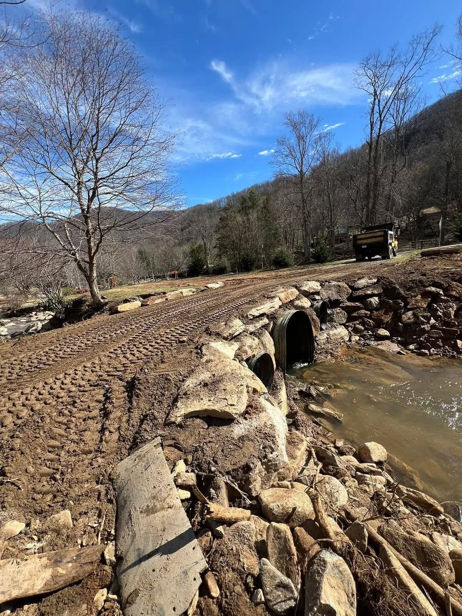 Driveways for PCC Land Works in Marshall, NC