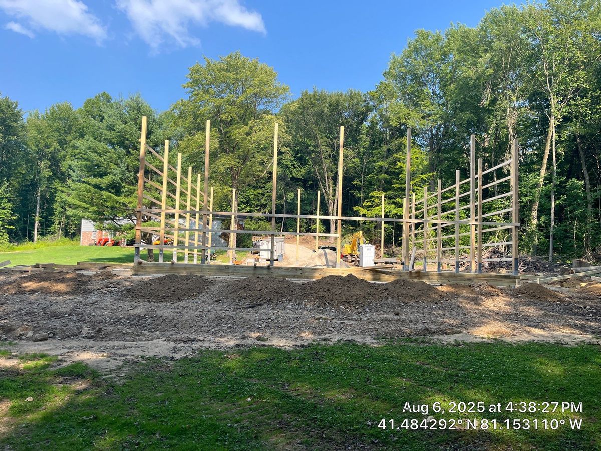 Foundations for Hilltop Drafting & Design LLC in Geauga County, Ohio