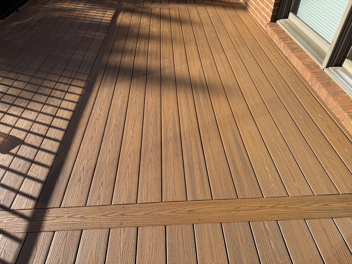 Composite Deck Installation for Deck Escapes and Outdoor Living  in Knoxville, TN