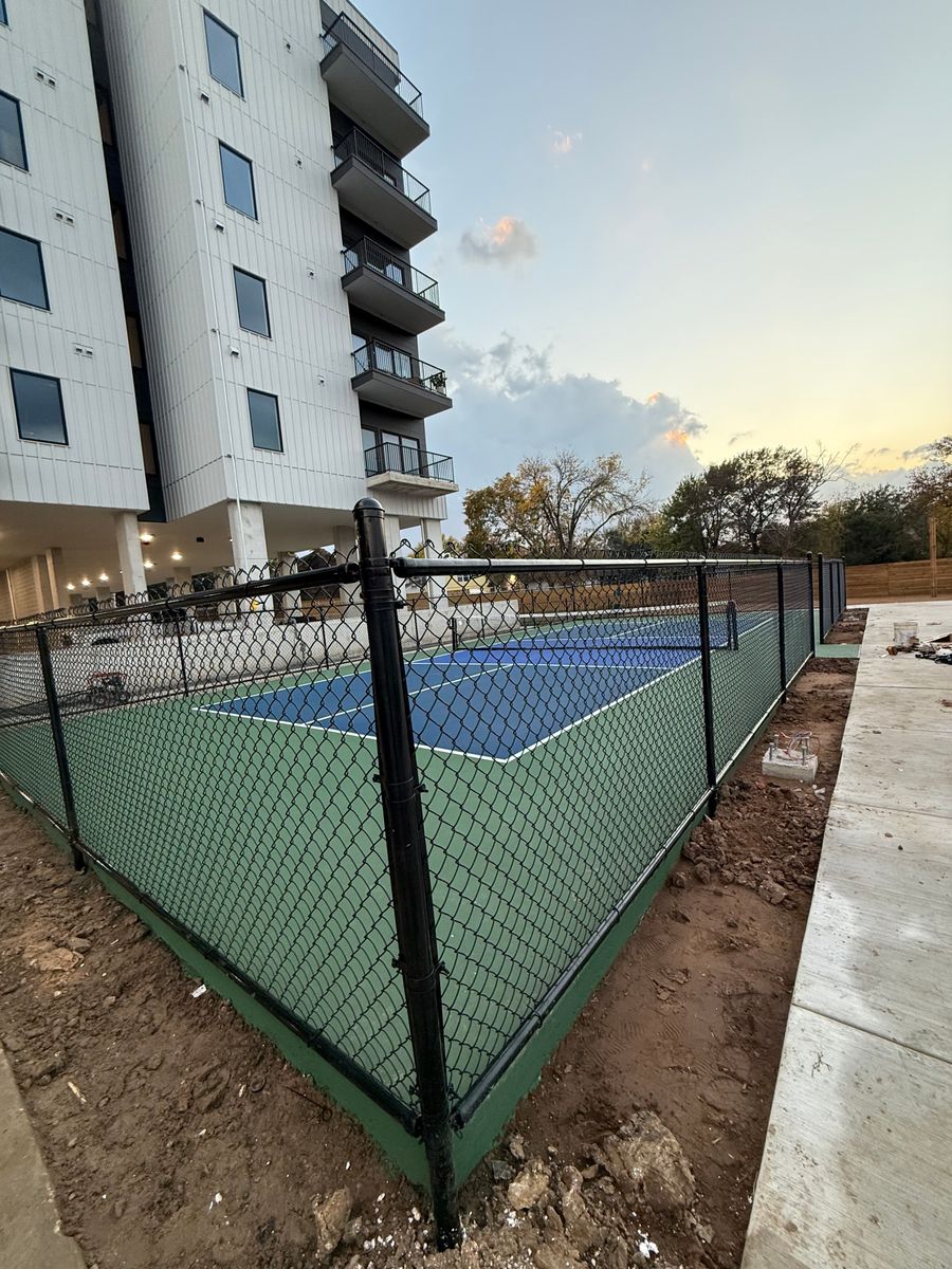 Commercial Chain Link Fencing for Kingdom Fence in Houston, TX