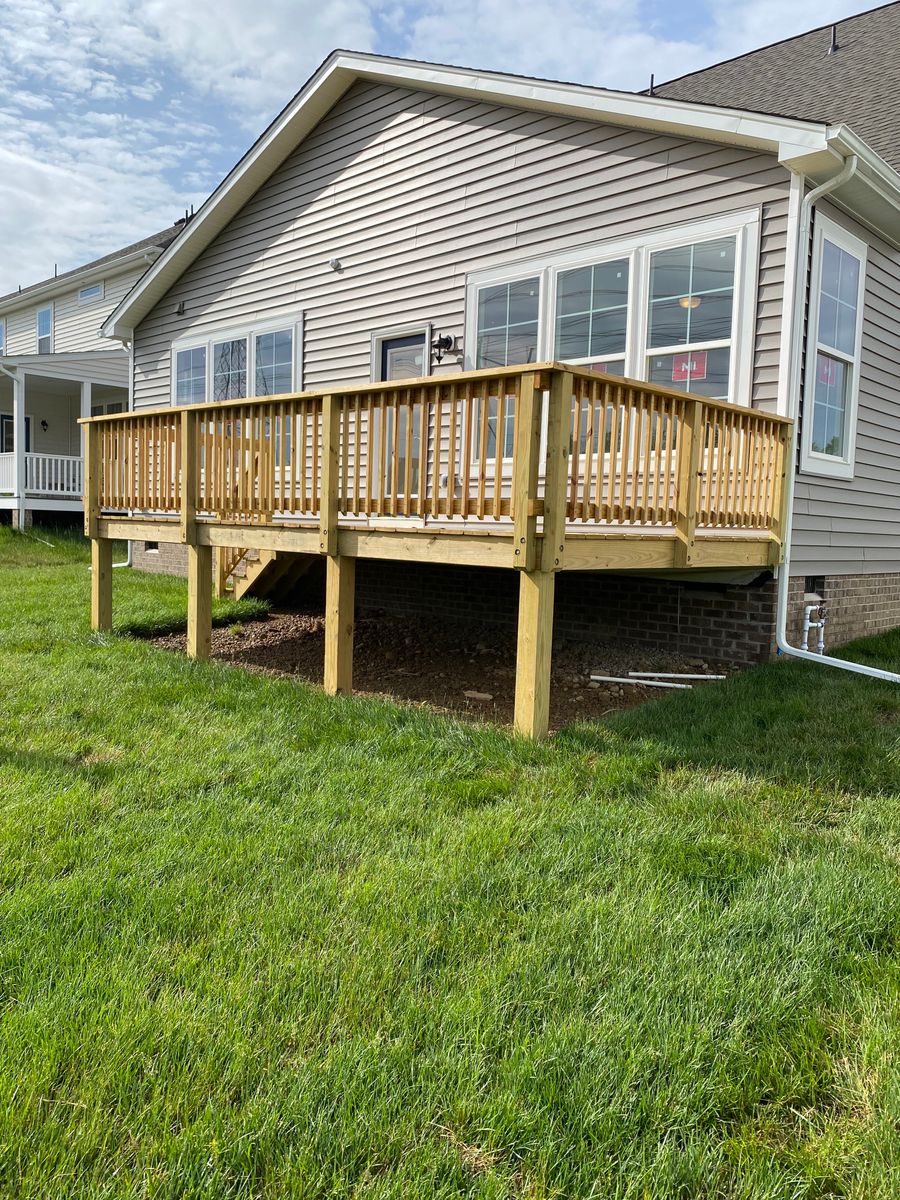 Wood Decks for Lester Contracting LLC in Richmond, VA