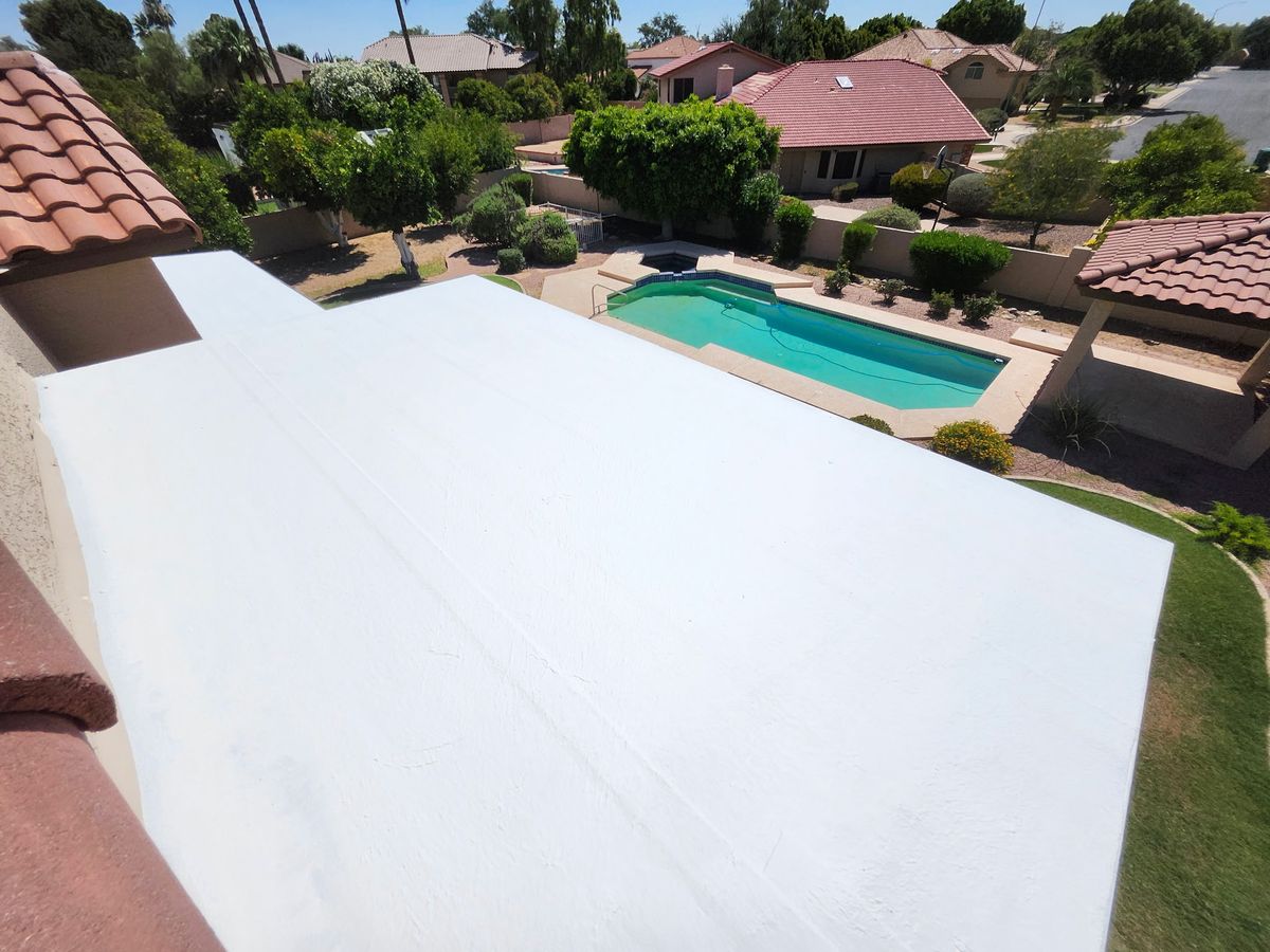 Foam Roofing for Clem Co Construction LLP in Phoenix, AZ