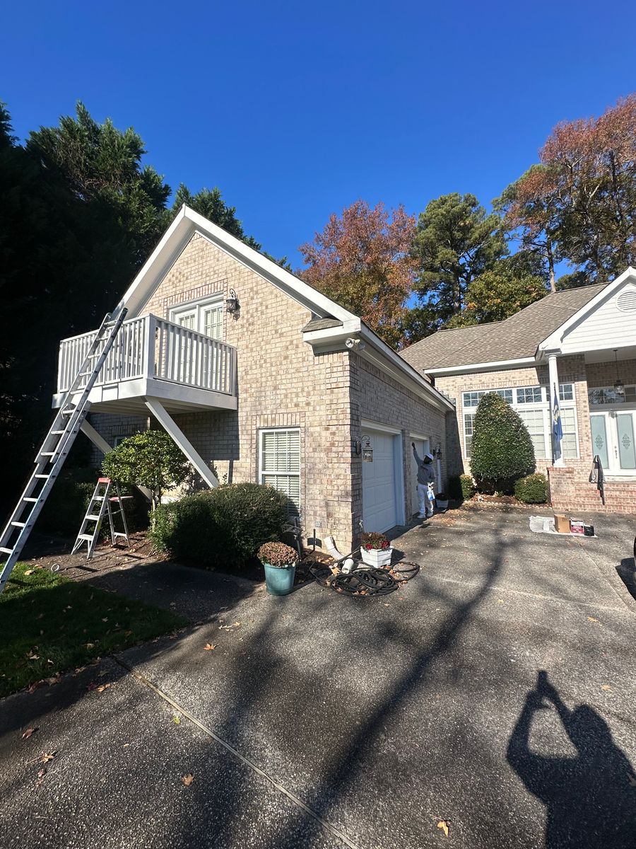 Exterior Painting for Pedro’s Painting Service in Norfolk, VA