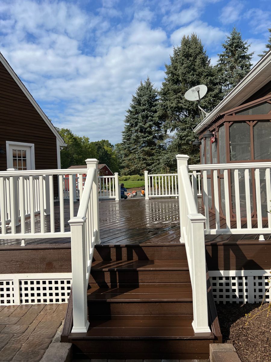 Custom Deck Designs for Disessa in Wantage, NJ