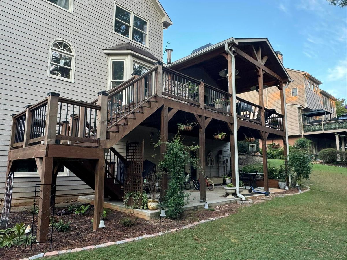 Deck & Patio Installation for Georgia’s Best Construction in Kennesaw, GA