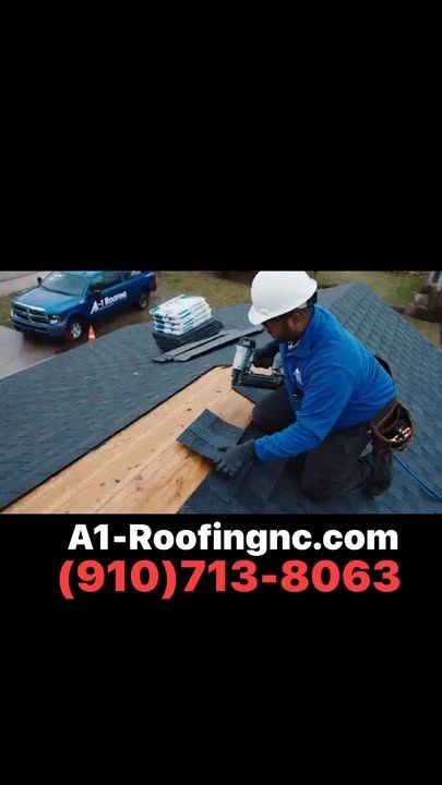 Roofing Installation for A1 Roofing in Brunswick County, NC