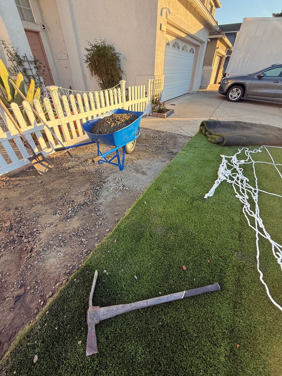 Mulch Installation for CBA Landscaping in Hayward, CA
