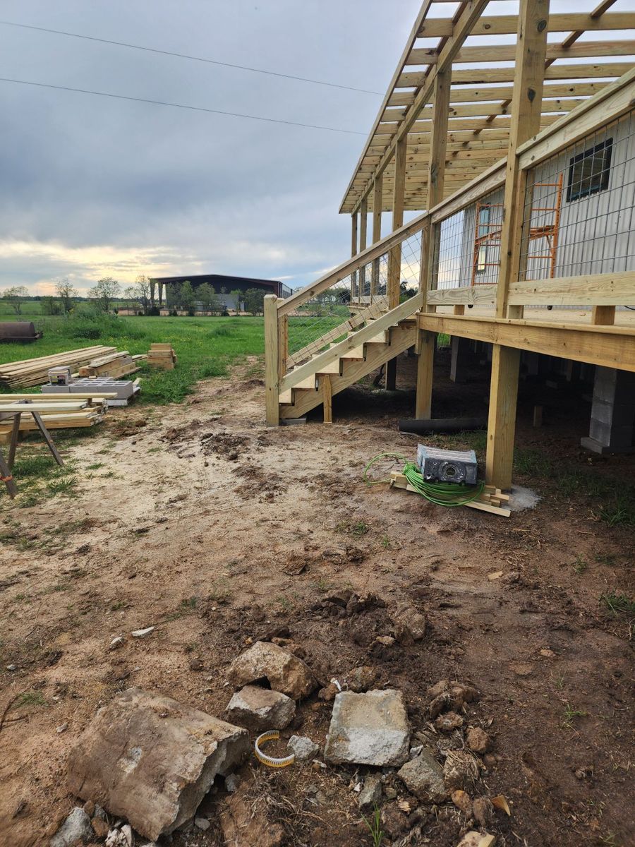 Porches for Hockley Frame and Siding LLC in Hockley, TX