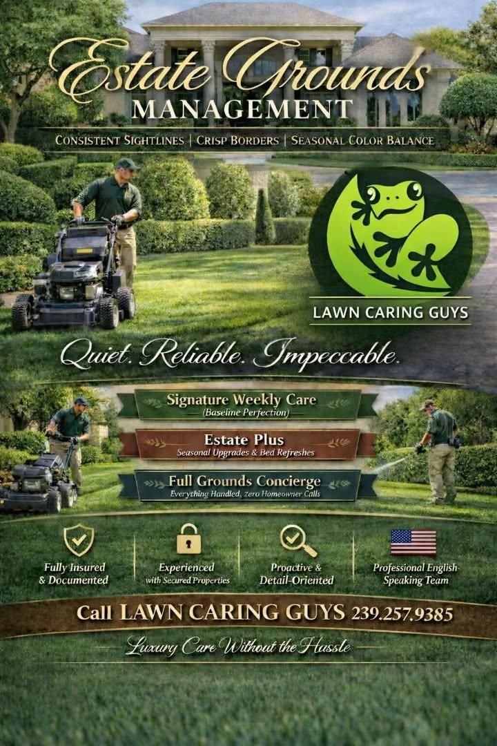 Landscape Design & Installation for Lawn Caring Guys in Cape Coral, FL