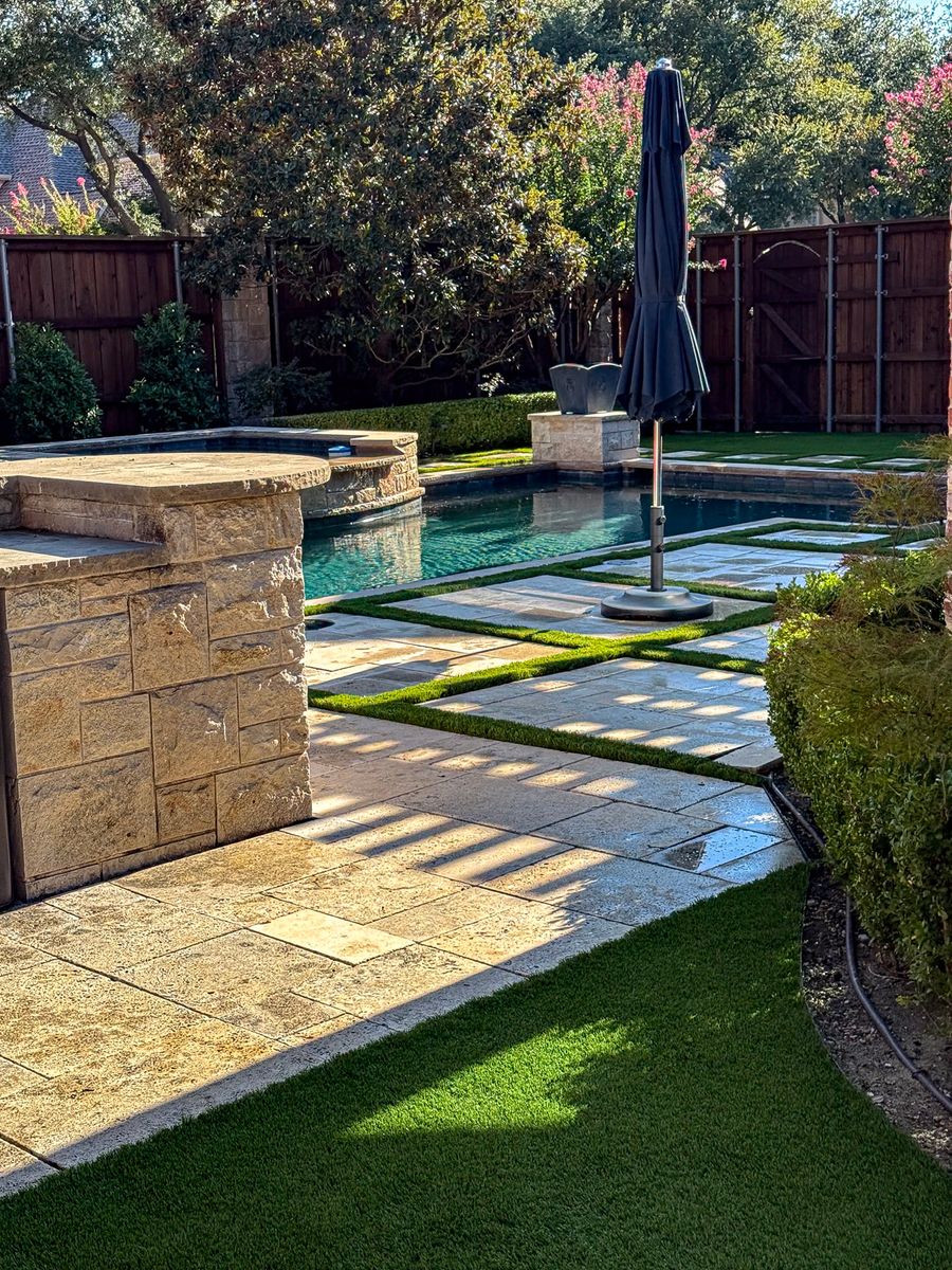 Turf Solutions for Walker Custom Exteriors in Dallas, TX