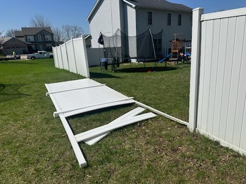 Fence Installation for Manny's Cleaning,Lawn Care & Snow Removal Services in Champaign, IL