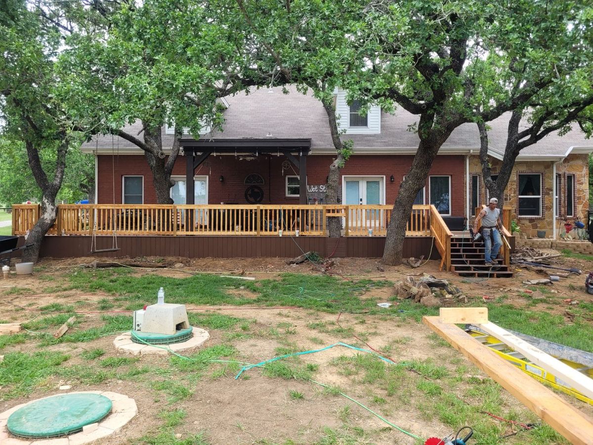 Carpentry for Willy Lewallen And Sons in Mineral Wells, TX