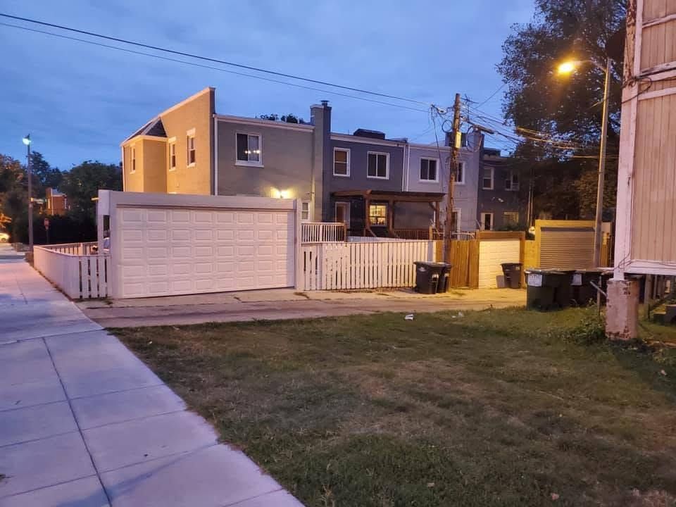 Freestanding Alleyway Garage Doors for JR Garage Door and Services in Charles County, MD