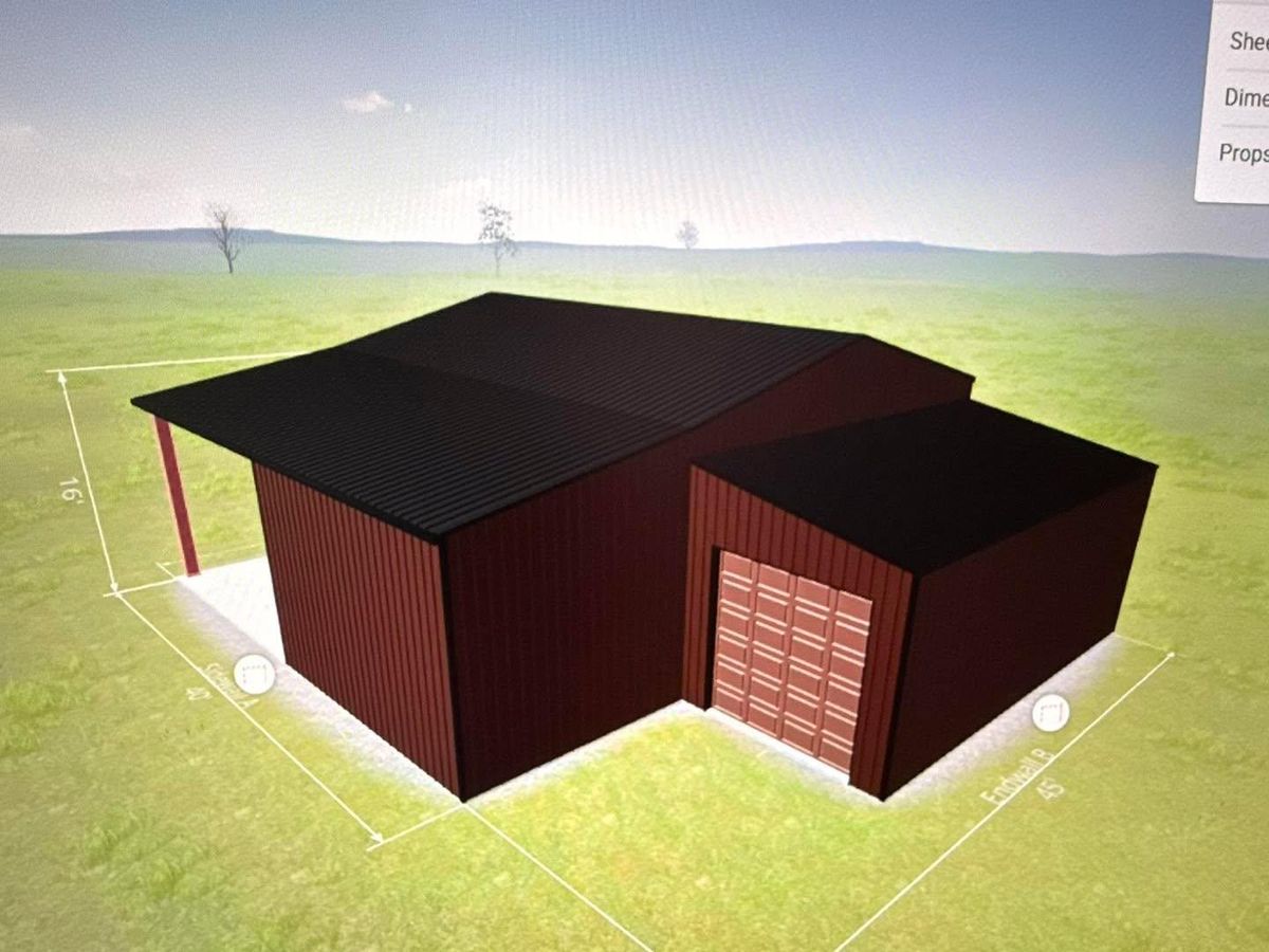 Barns for JG Welding & Construction Services in Weatherford, TX