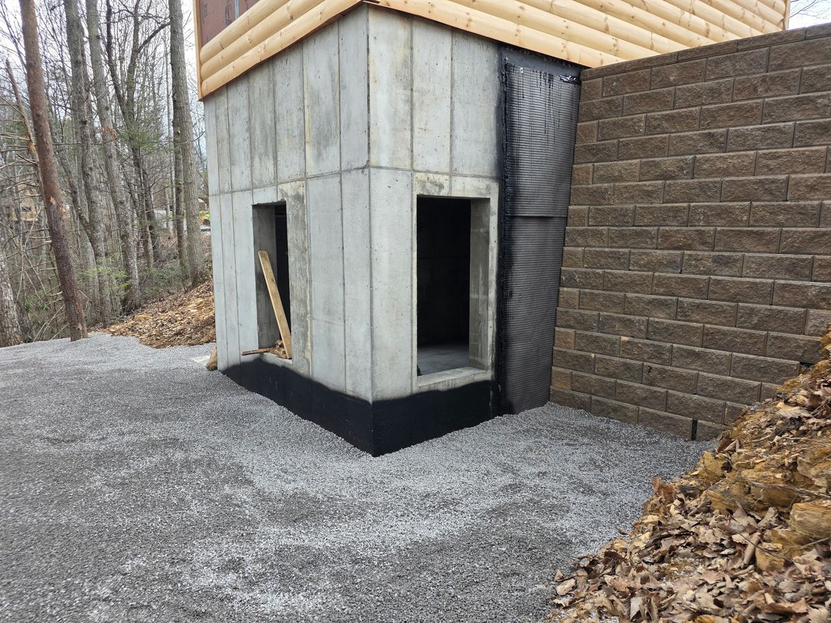 Foundation Excavation for Grayson Groundworks in Sevierville, TN