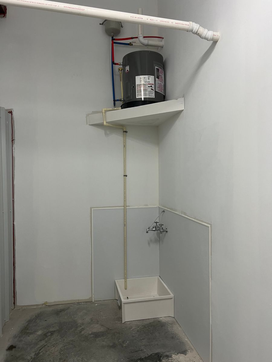 New Commercial Construction Plumbing for Hunts Plumbing INC in Maxton, NC