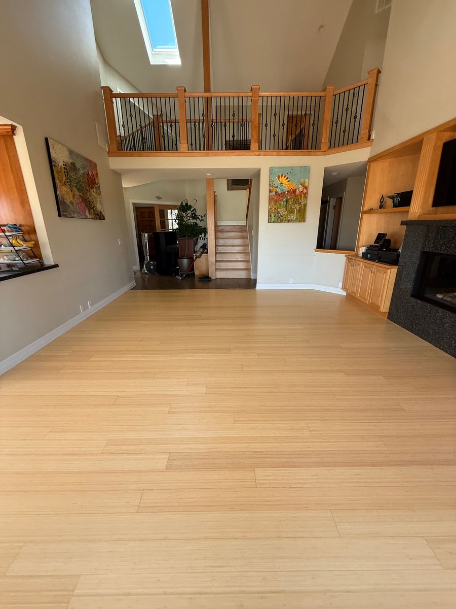 Stairs installation & handrails for Alpha Flooring & Painting Services. in Centennial, CO