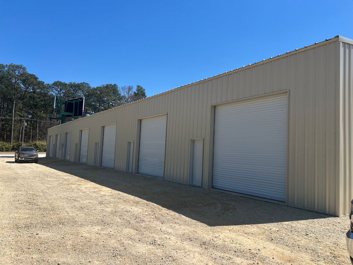 Metal Buildings for Broadway & McMullen Construction in Hattiesburg, MS