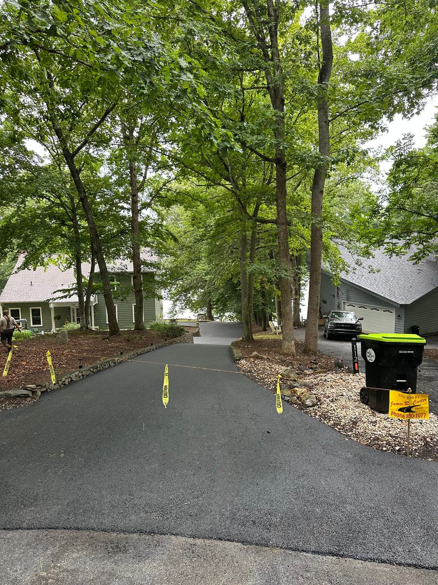 Sealcoating for James R Carter Paving in Roanoke, VA