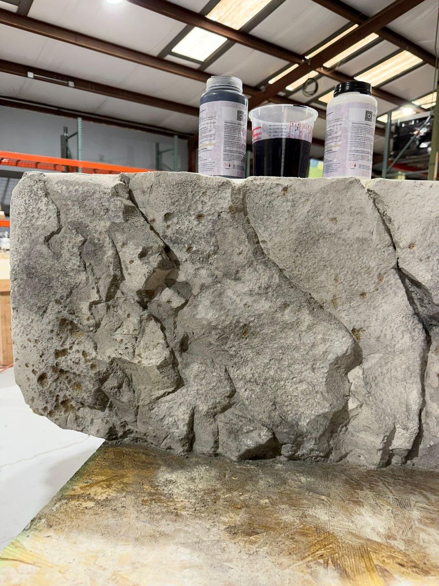 Concrete Resurfacing for Texas Curb N Borders in Houston, TX