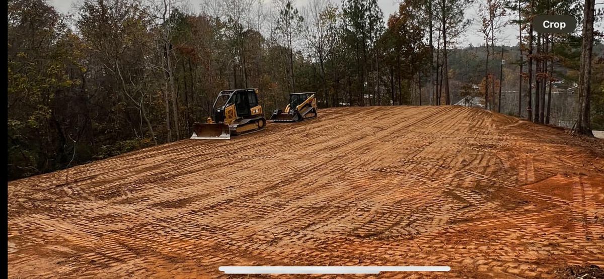 Land Grading for DC Construction Company LLC in Clanton, AL