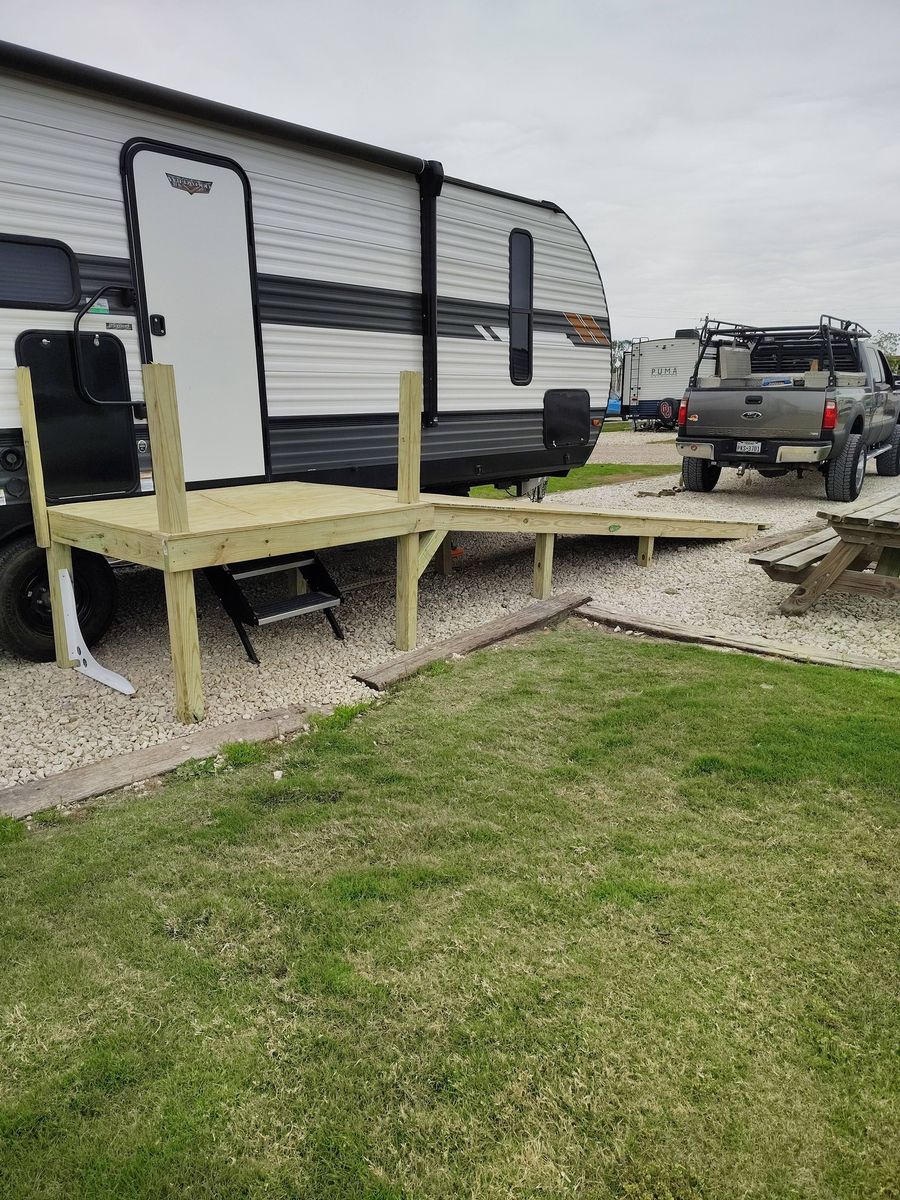 Deck & Patio Installation for PJC Residential Services in Katy, TX