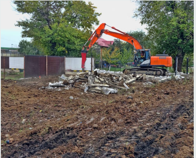 excavation for Illinois Selective Demolition in Naperville, IL