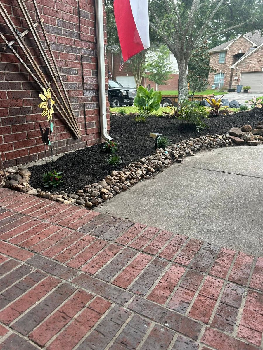 Patio Design & Construction for JR’s Construction and Fencing in Liberty, TX