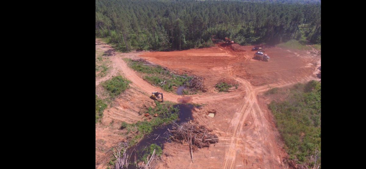 Site Preparation for Southern Land Improvements in Edgefield, SC