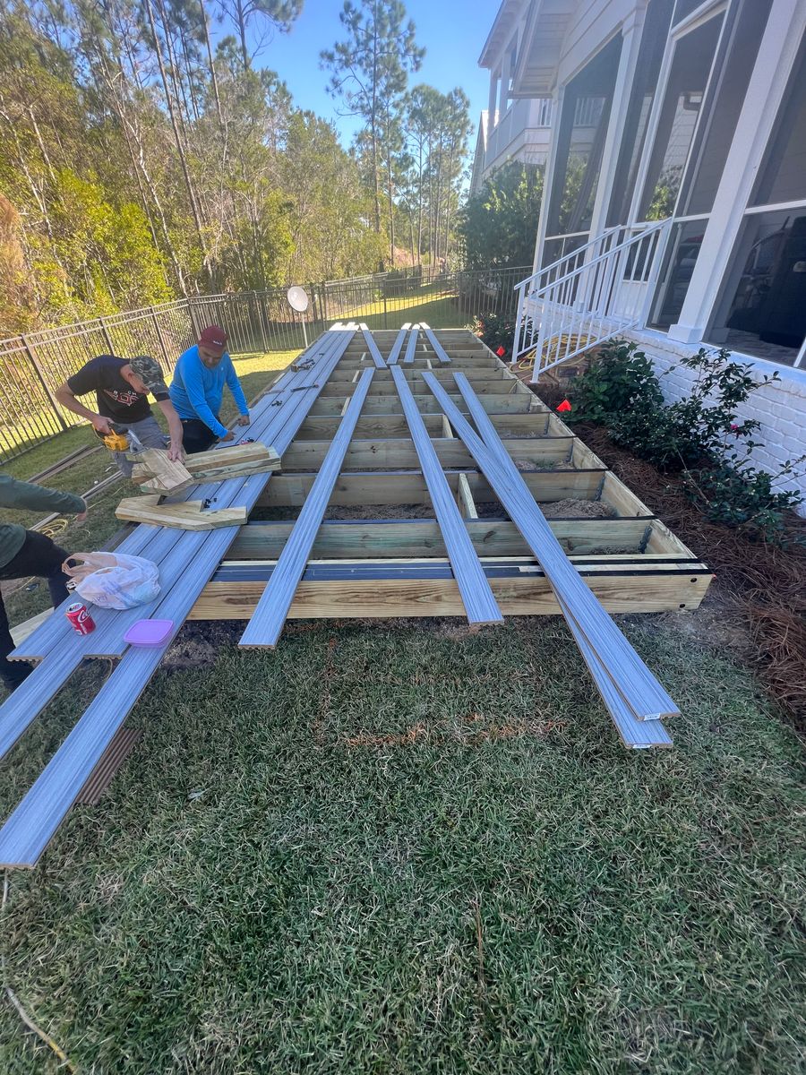 Wood working and carpentry for Everything for the Home Inc. in Santa Rosa Beach, FL