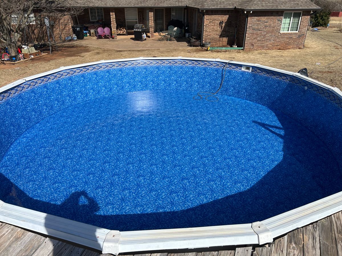 Above Ground Pool Installation for Westbound Pools & Construction in Mustang, OK