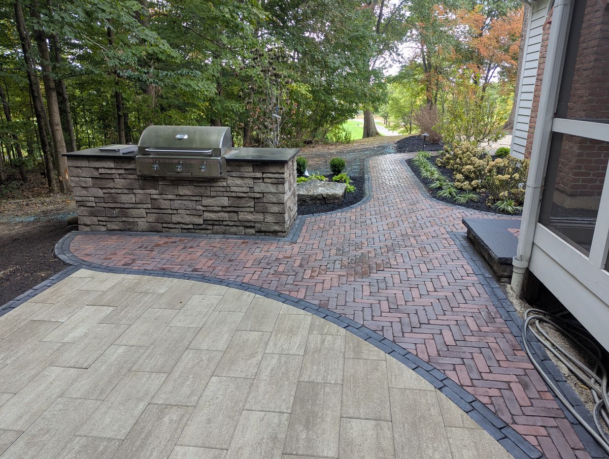 Patio Design & Construction for Double D Landscape Services in Columbus ,  OH