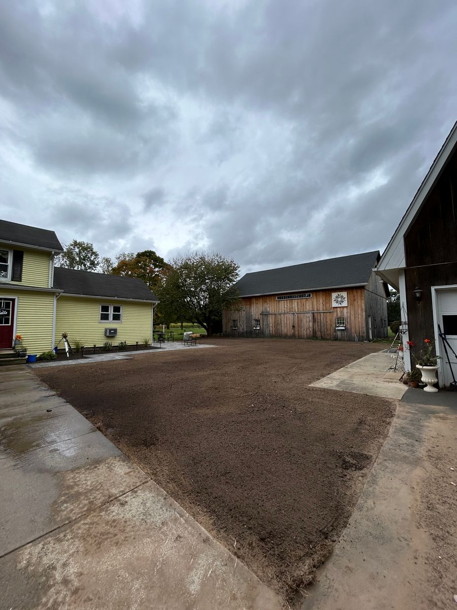 Lawn Installation for Remington Construction in Suffield, CT