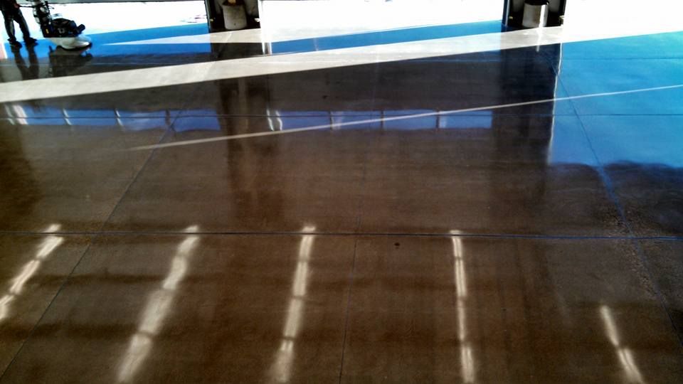 Polished Concrete for Not Just Concrete in Albuquerque, NM