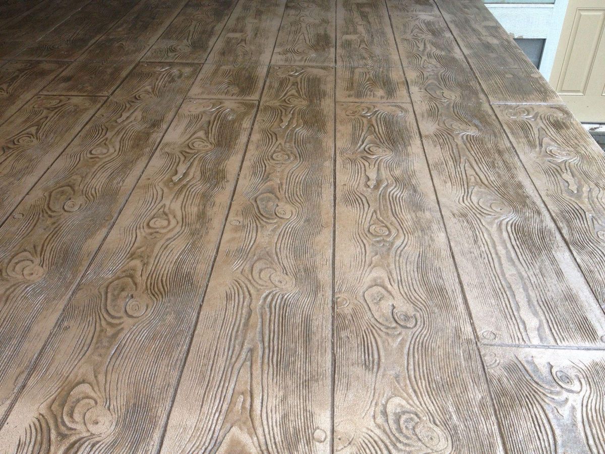 Stamped Concrete for Rock Solid Custom Concrete in Wilmington, NC