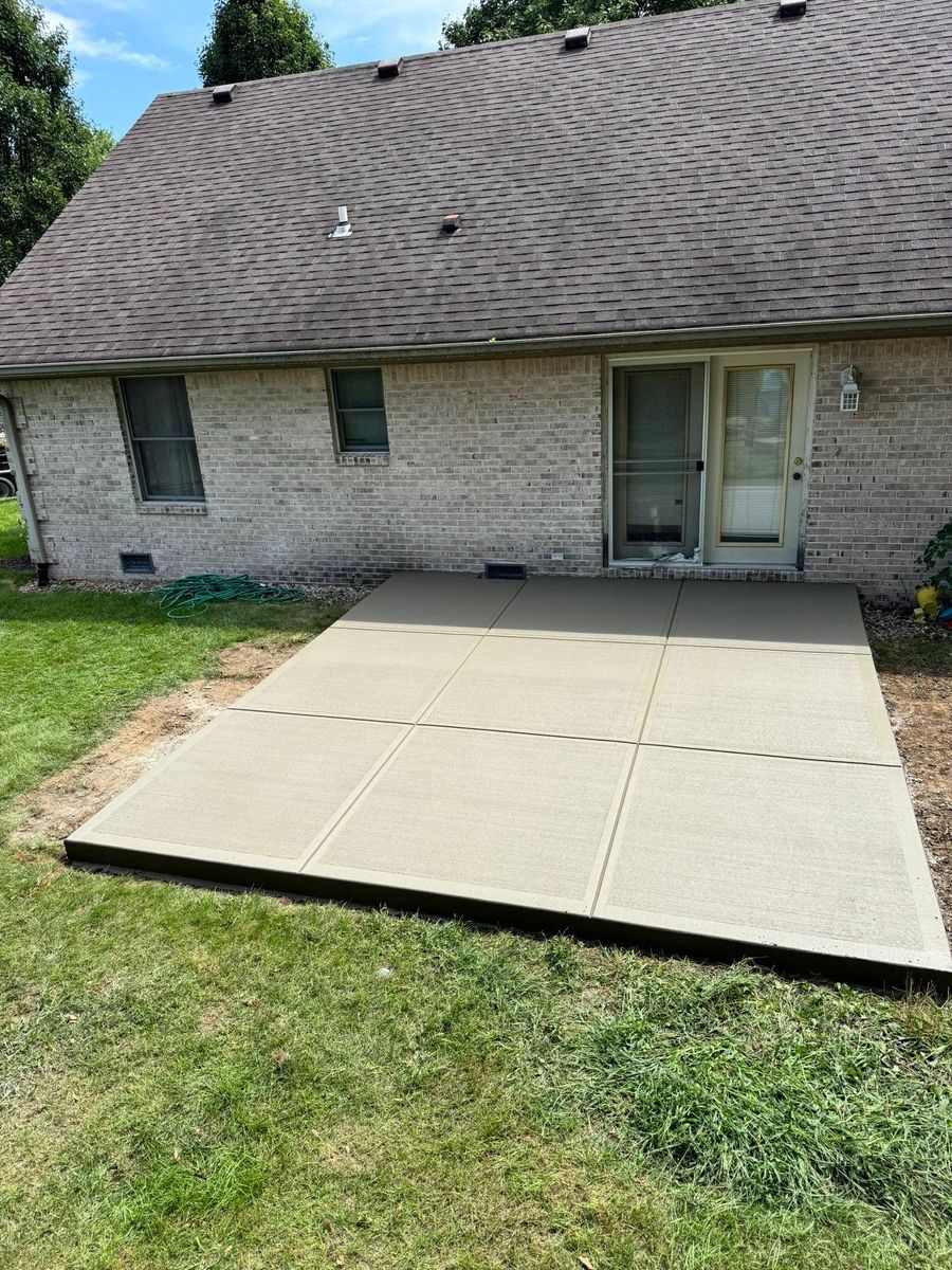 Concrete for H&R Concrete in Shelbyville, IN