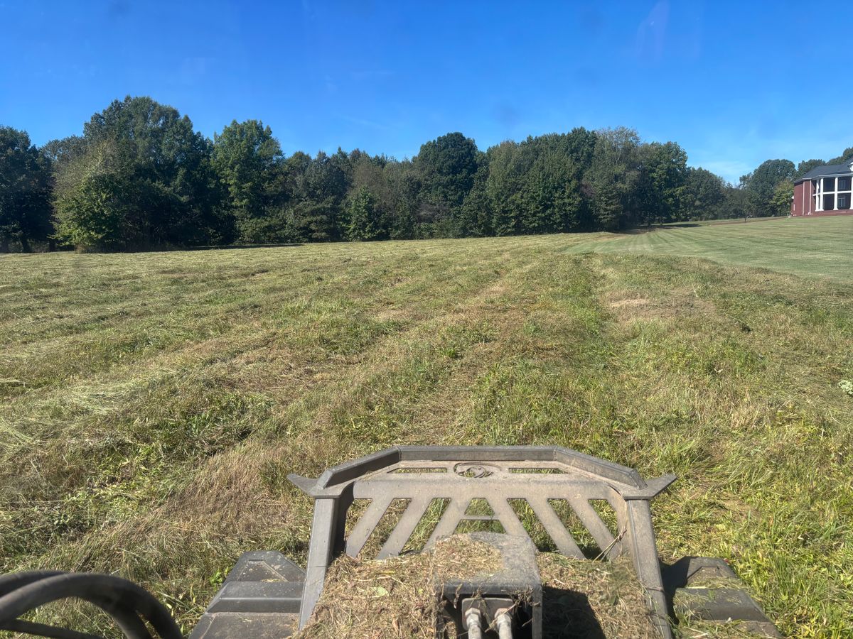 Land Clearing for Gregory Grass and Lawn in Lafayette, TN