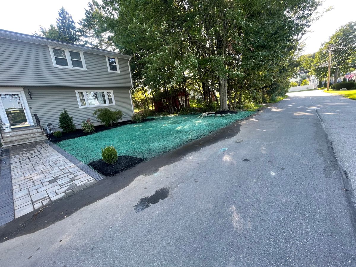 Hydroseeding for Witt Excavating in Hudson, NH