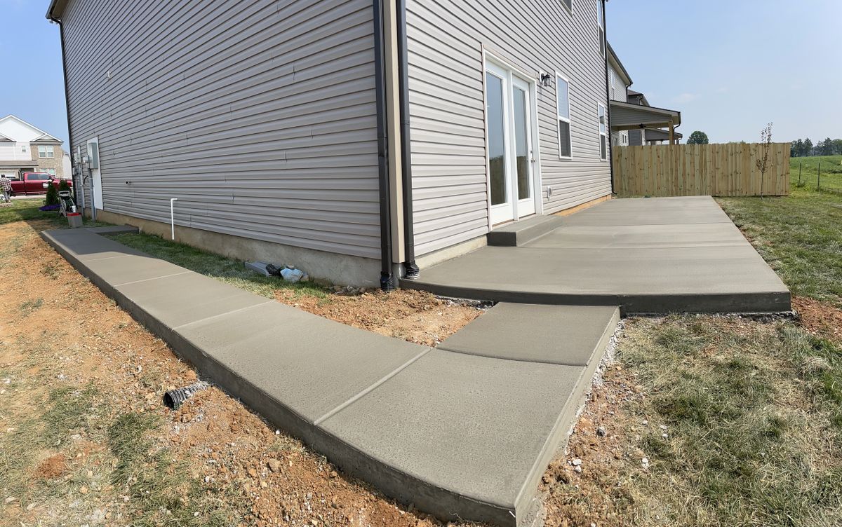 Concrete Sidewalks for Premier Concrete Scapes in Murfreesboro, TN