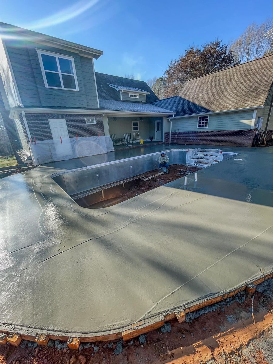 Patio Design & Installation for Summit Sitemix Concrete in Buford, GA