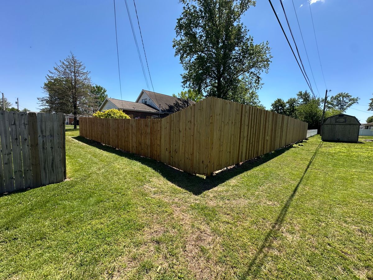 Fence Installation for Martinez and Sons Fence in Centralia, IL