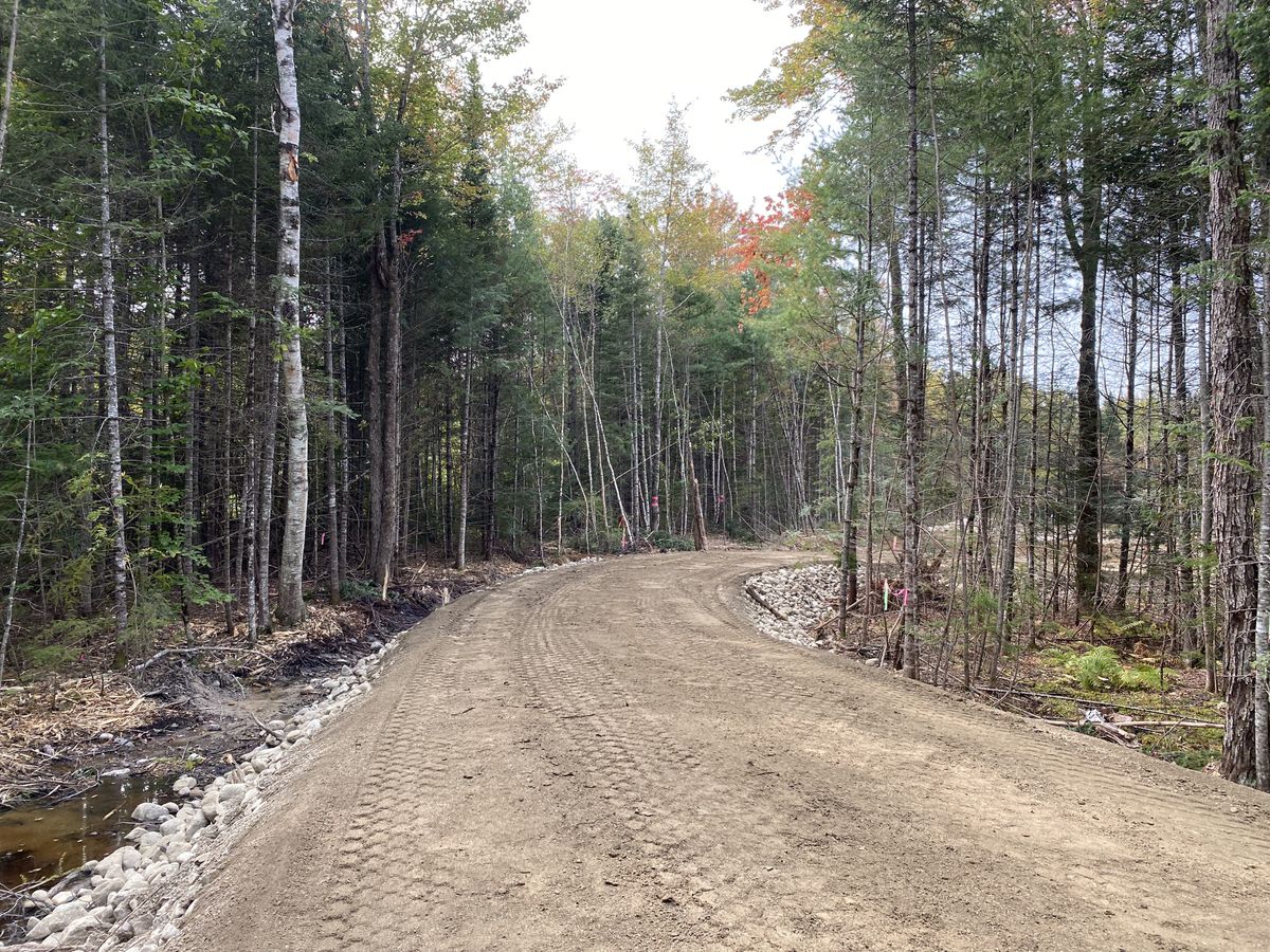 Road Building for Gardner Road Company in Winn, ME
