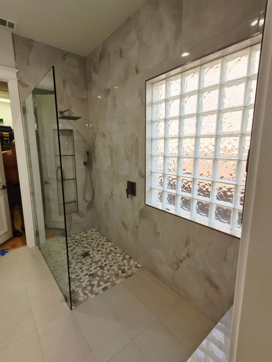 Custom Tiling for Tile-N-All in Denton, TX