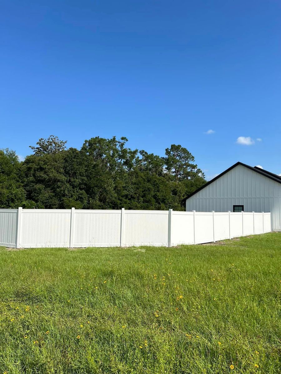 Fence Installation for Poole Fencing in Valdosta, GA